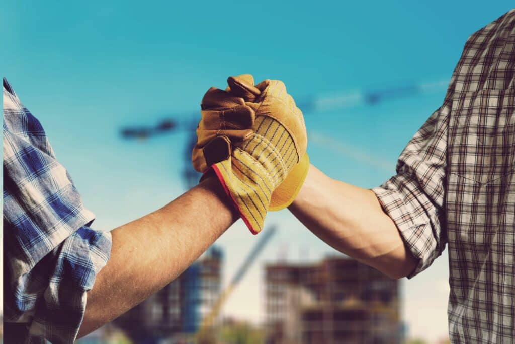 building teamwork partnership